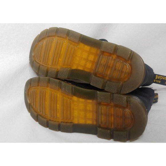 Dr Martens AirWair Combs Juinior Youth Size US 3 UK 2 EU34 Boots Black Canvas - Picture 11 of 16